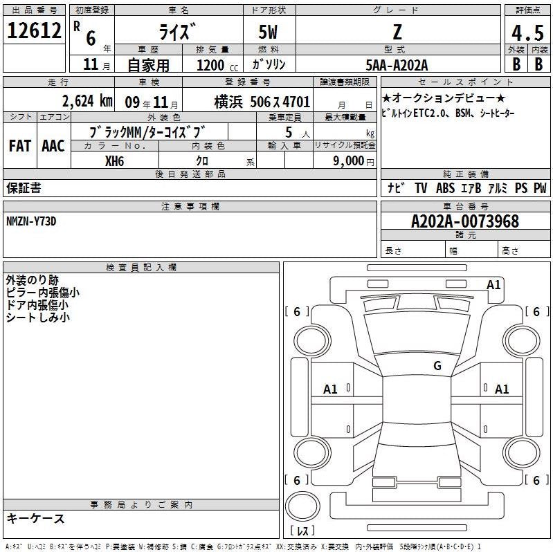 Toyota Raize 1.2L Hybrid Z Grade 2024 !